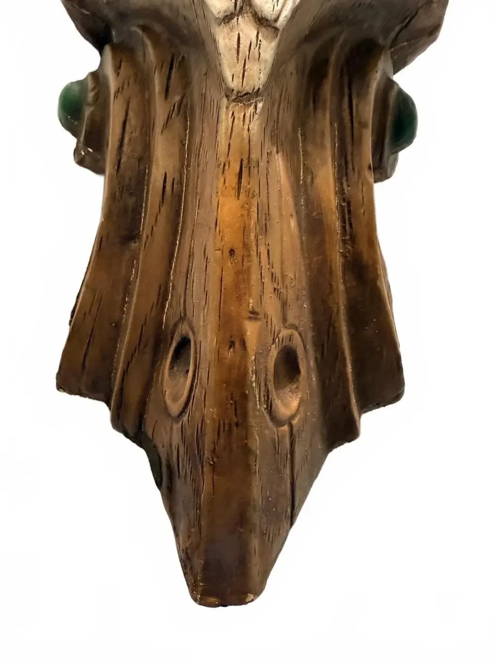 Vintage Viking Warrior Ships Bust Plaque Sculpture